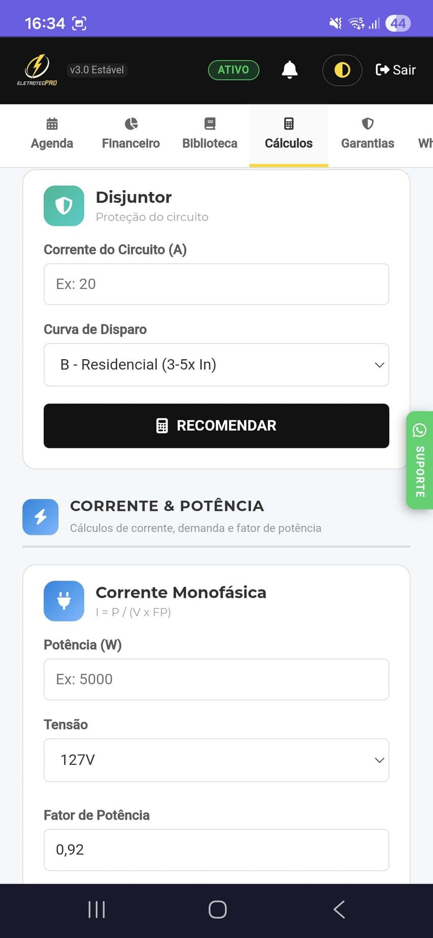 Calculadora Técnica 3