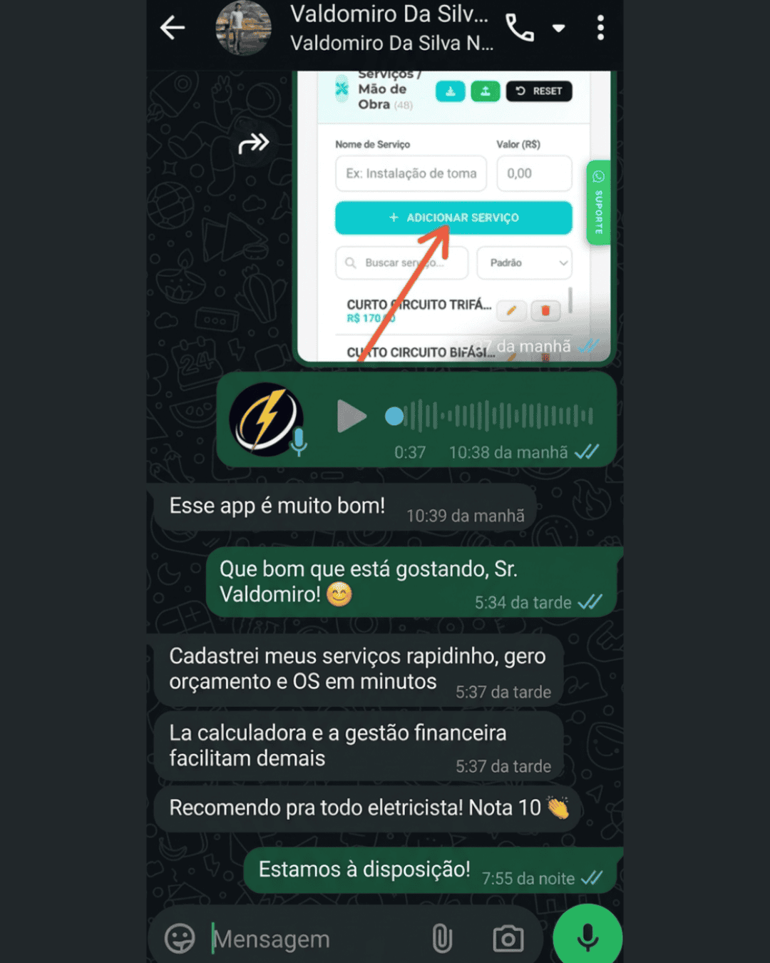 Feedback WhatsApp 3